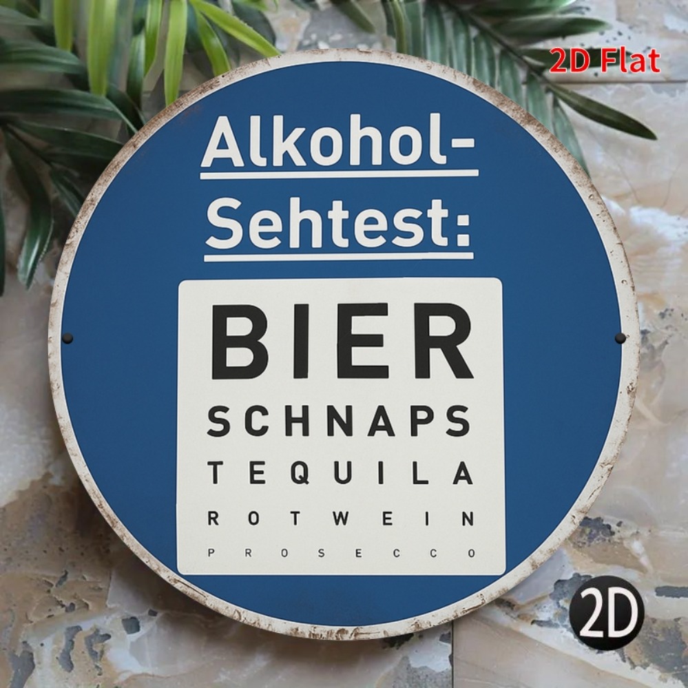 Home Decor Vision Board - Vintage Metal Arrow Sign, 2D Alcohol