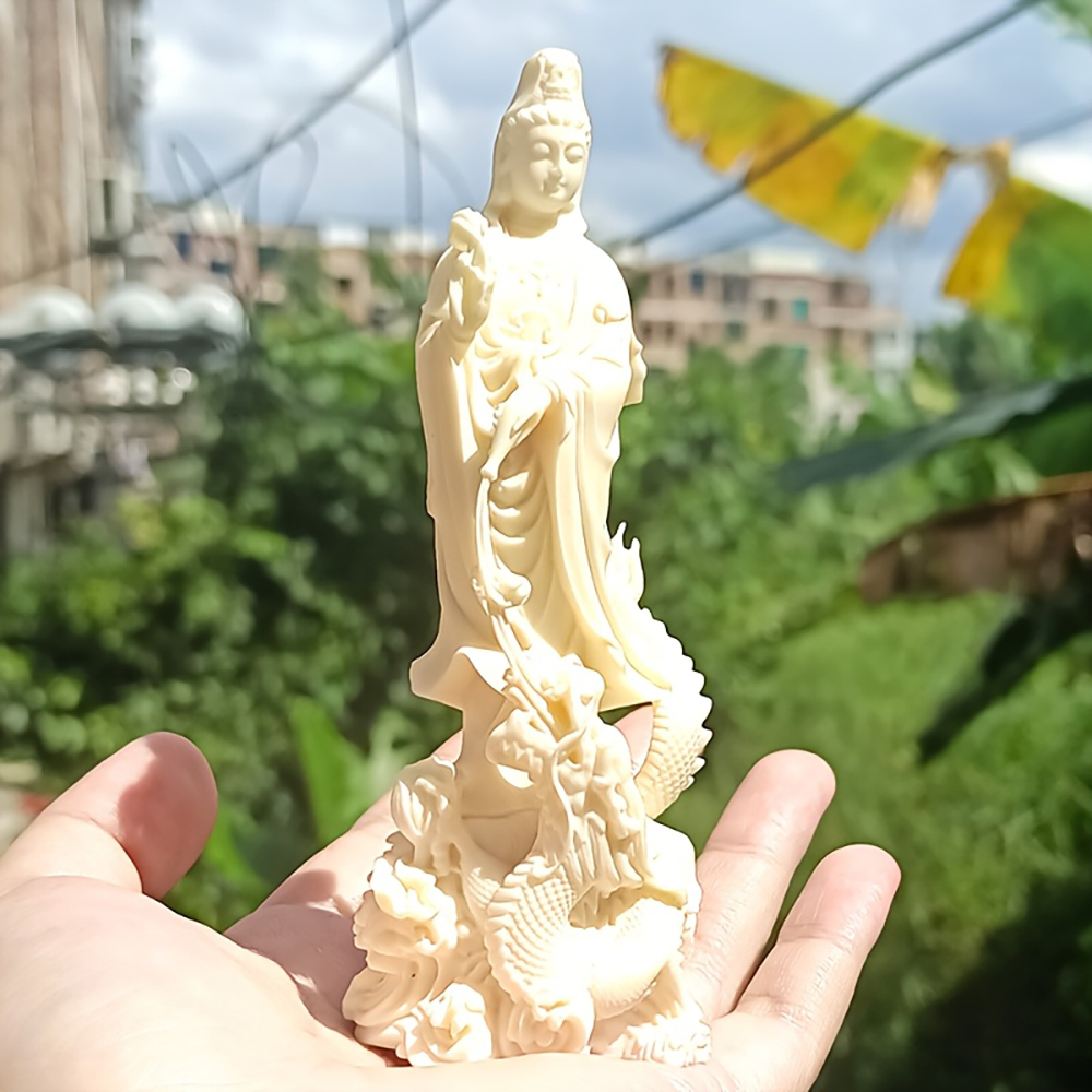 Home Decor Zen Style - Resin Guanyin Buddha Statue Christmas New
