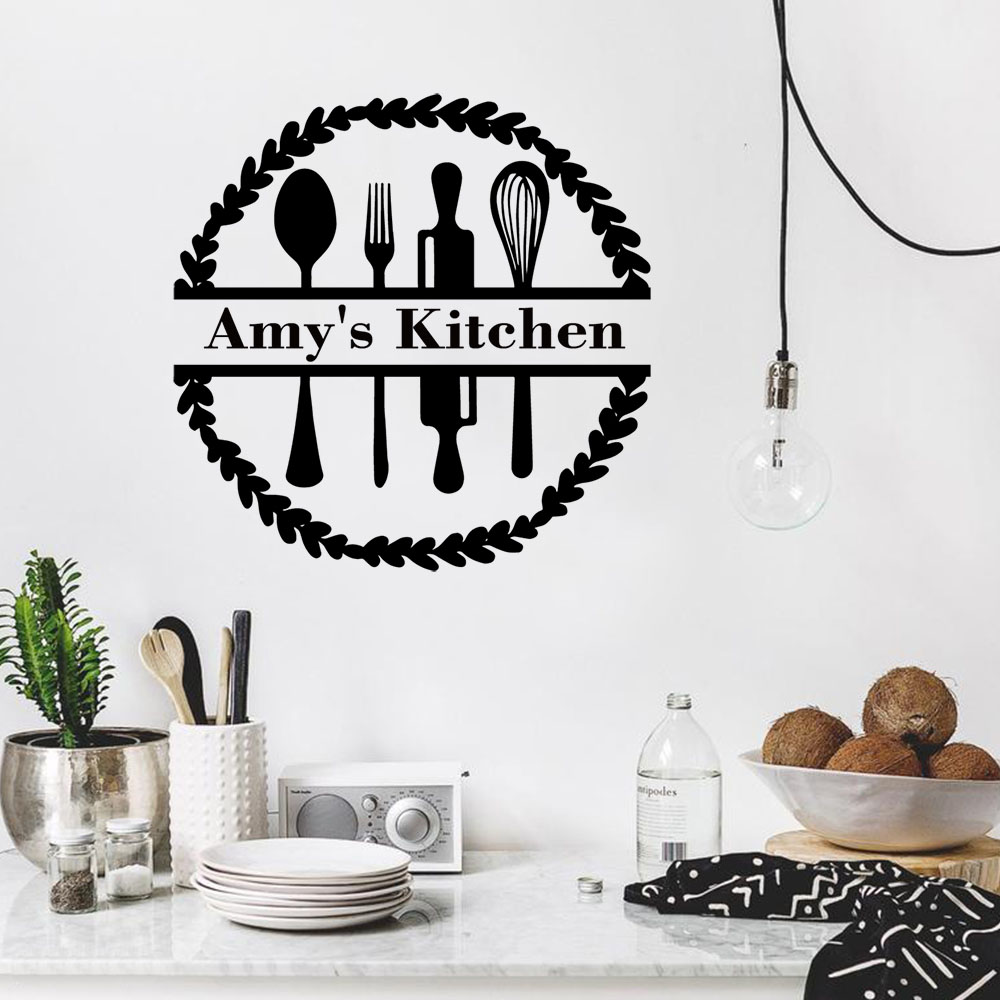 1PC Creative Kitchenware Custo - огляд і ціна Home Decor Sticker