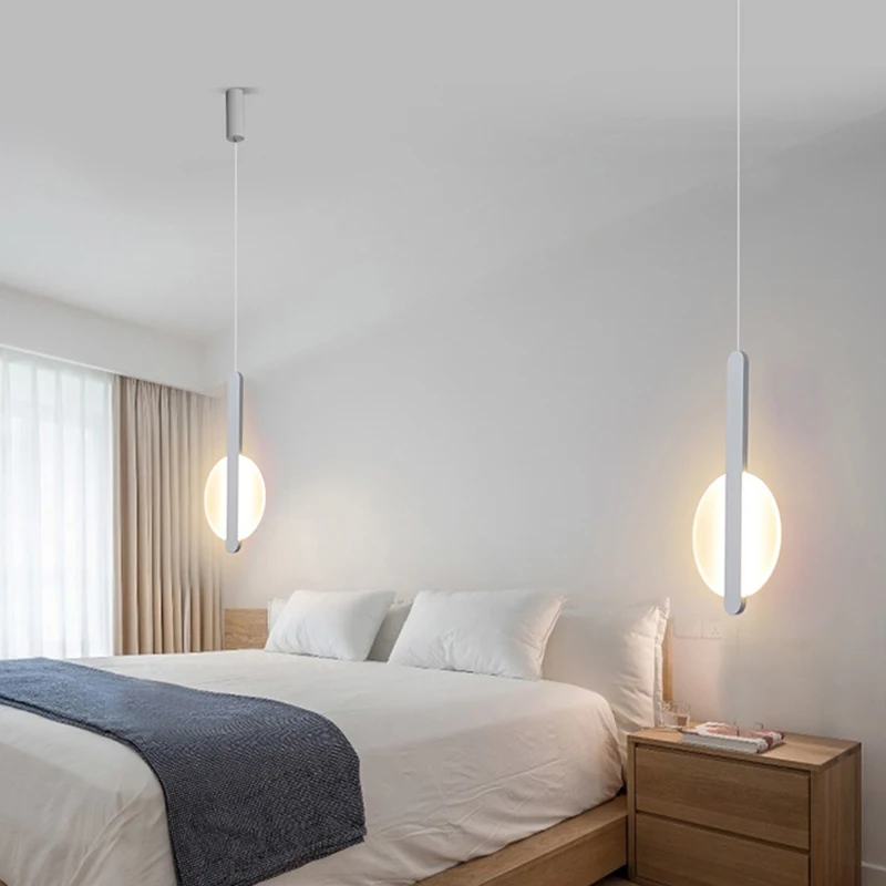 LED Pendant Lights Modern Hang - огляд і ціна Hanging Moon Lamp