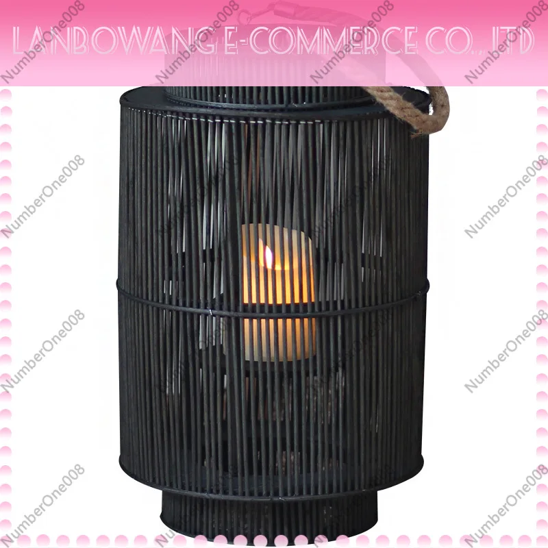 Nordic Handwoven Wind Lantern  - огляд і ціна Home Decor Rattan