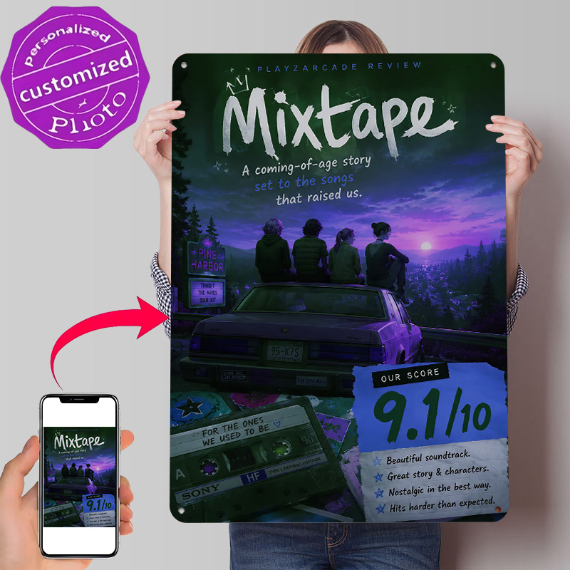 Mixtape Game Review 3D Texture - огляд і ціна Review Home Decor