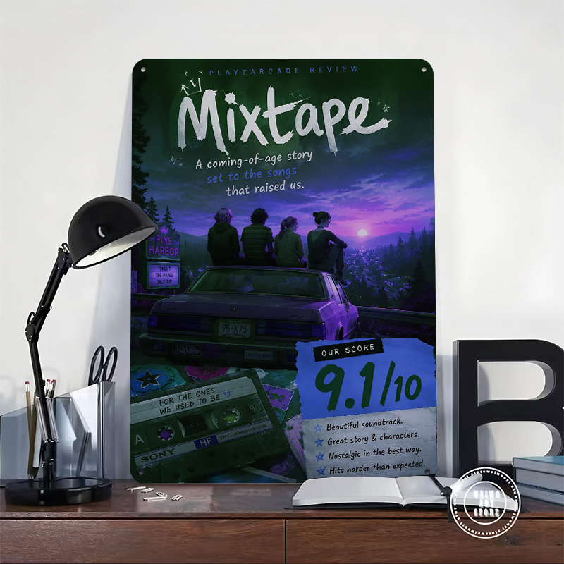 Mixtape Game Review 3D Texture - огляд і ціна Review Home Decor