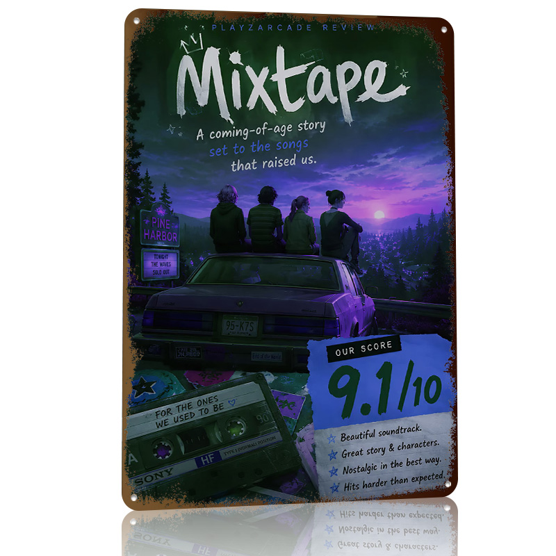 Mixtape Game Review 3D Texture - огляд і ціна Review Home Decor