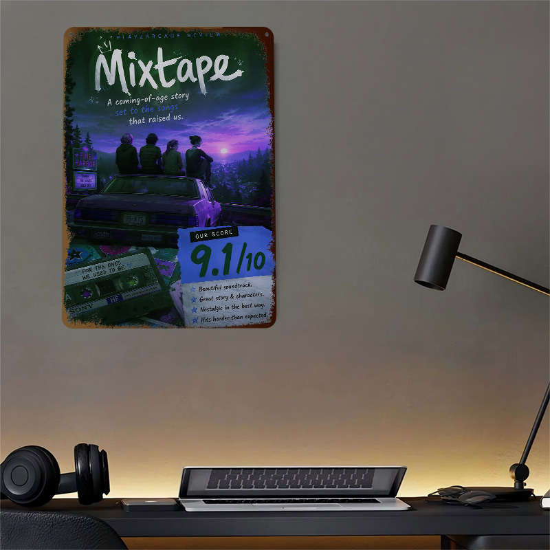 Mixtape Game Review 3D Texture - огляд і ціна Review Home Decor