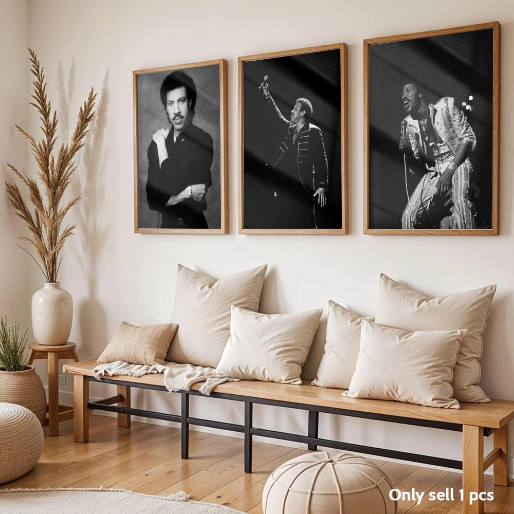 Singer L-Lionel Richie Poster  - огляд і ціна Home Decor Living Room Ideas