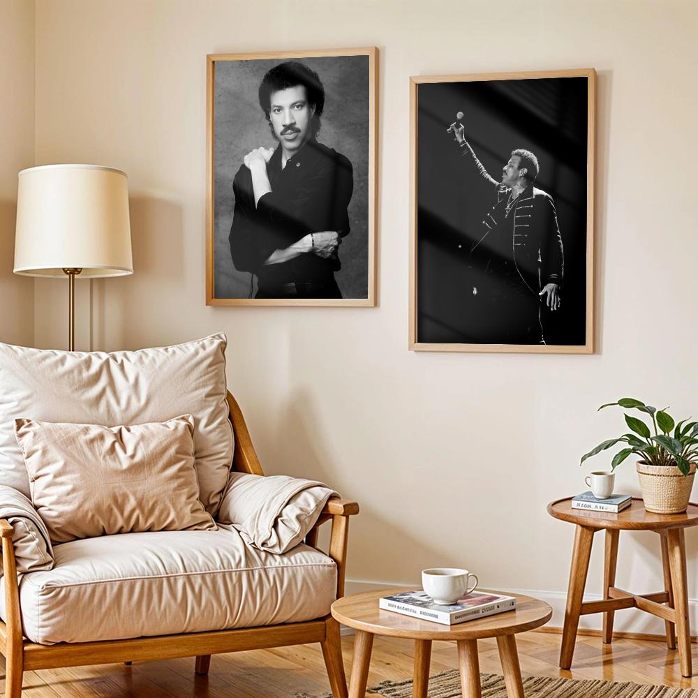 Singer L-Lionel Richie Poster  - огляд і ціна Home Decor Living Room Ideas