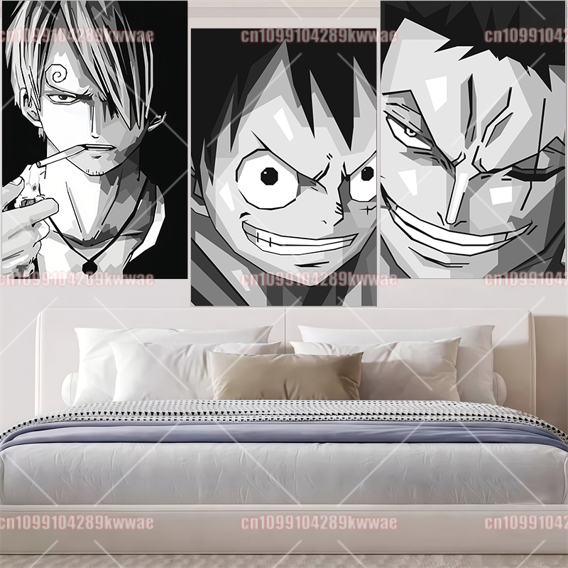 Classic One Piece Anime Cartoo - огляд і ціна Canvas Painting
