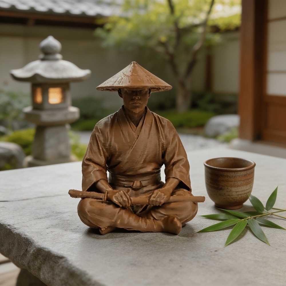 Funny Sitting Pose Ninja Ornam - огляд і ціна Home Decor Zen Style