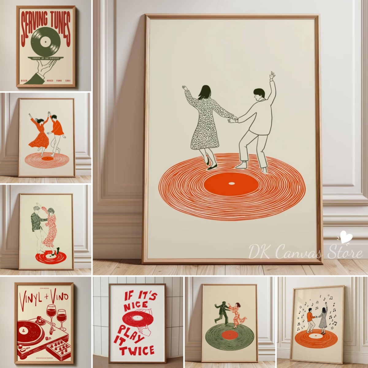 Retro Record Player Dancing Co - огляд і ціна Home Decor Aesthetic Pinterest
