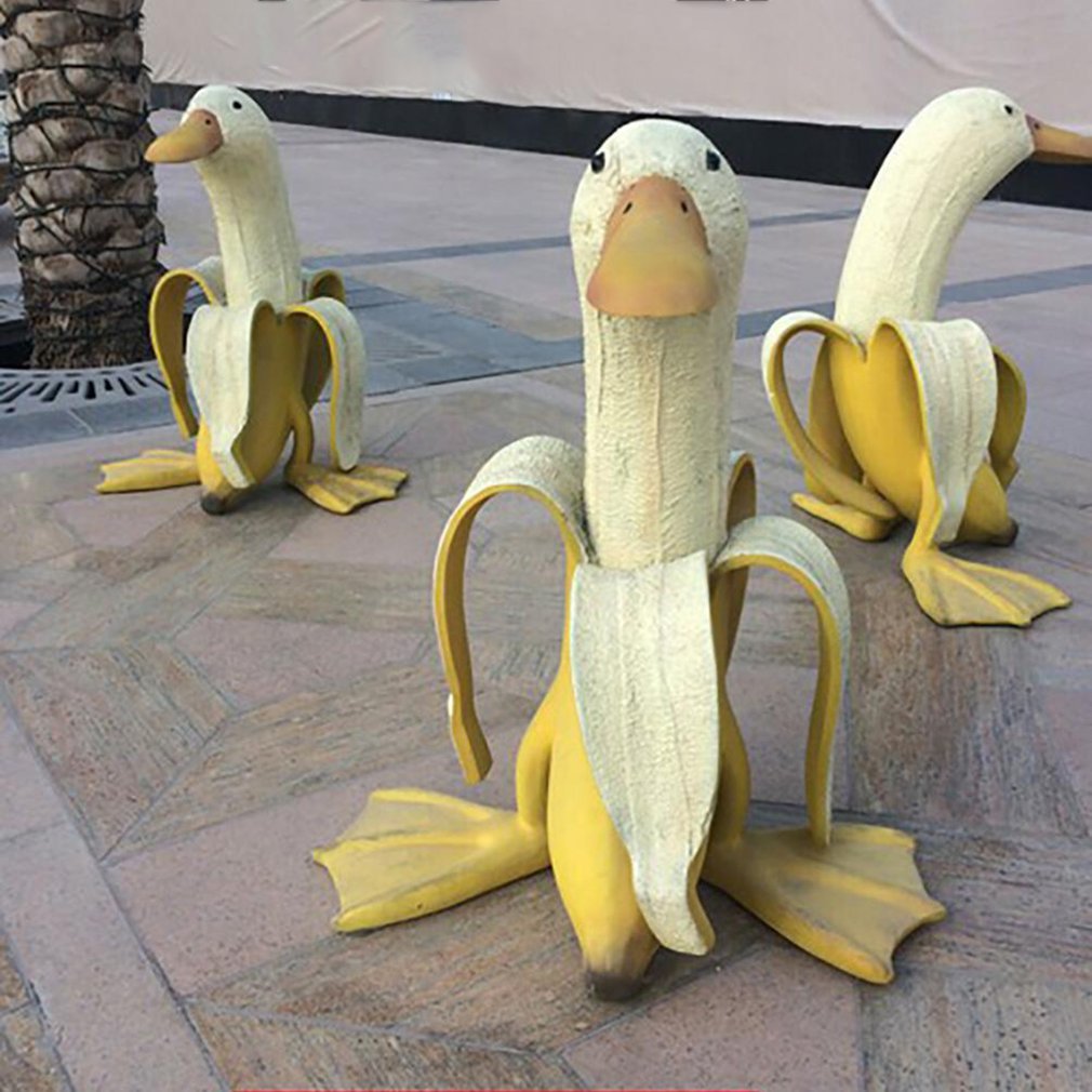 Banana Duck Creative Garden De - огляд і ціна Home Decor On Sale