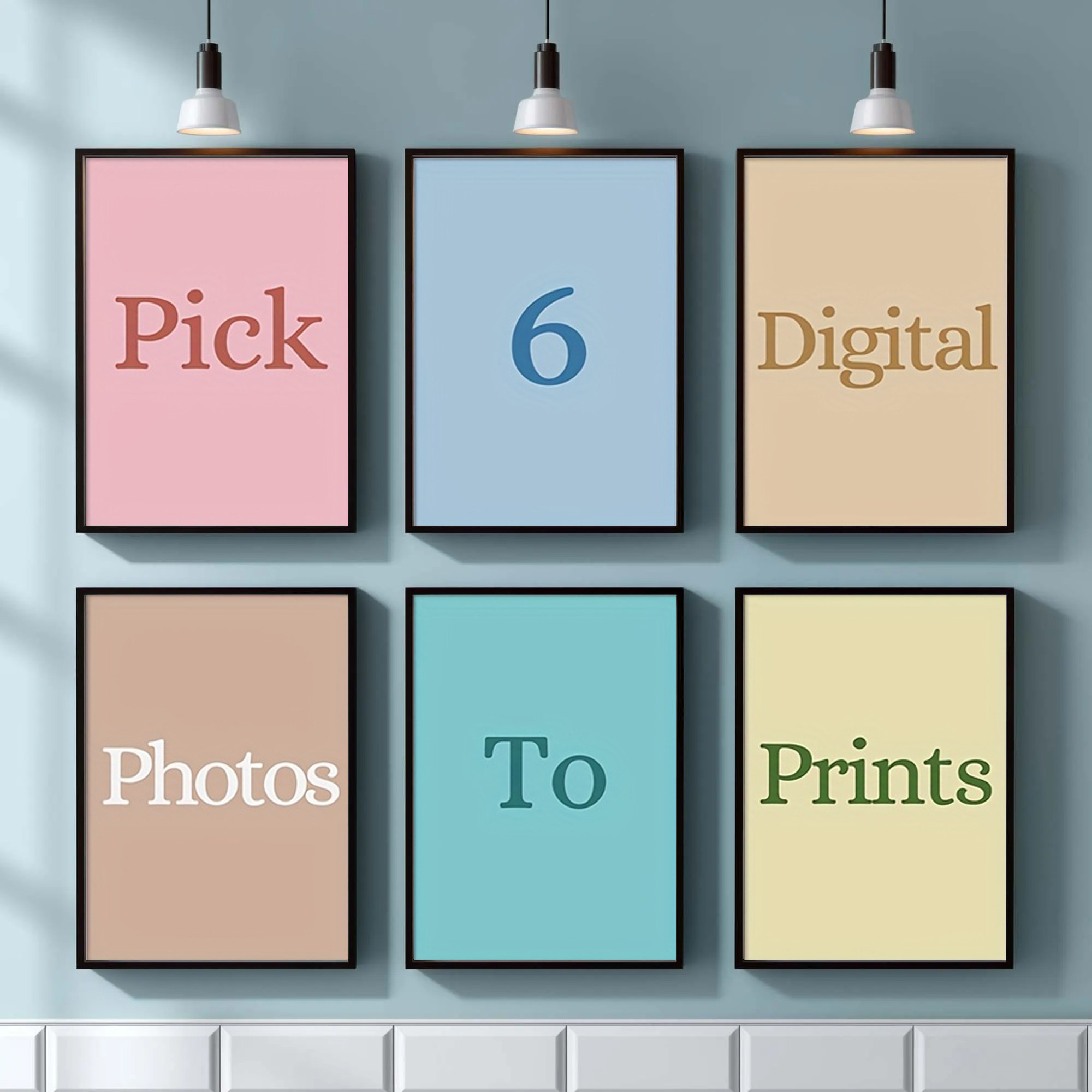 4/5/6pcs Custom Canvas Printin - огляд і ціна Home Decor Aesthetic Pinterest