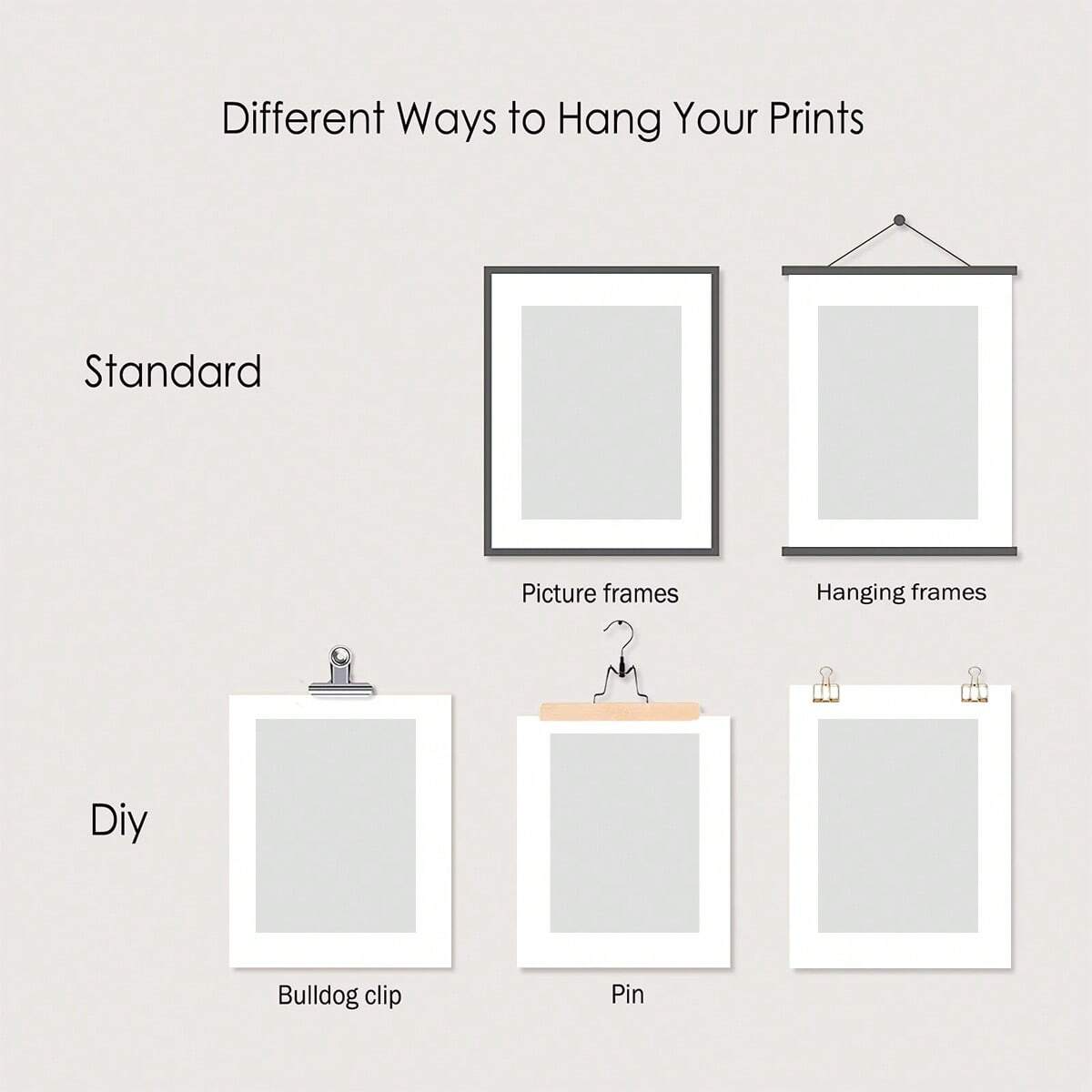 4/5/6pcs Custom Canvas Printin - огляд і ціна Home Decor Aesthetic Pinterest