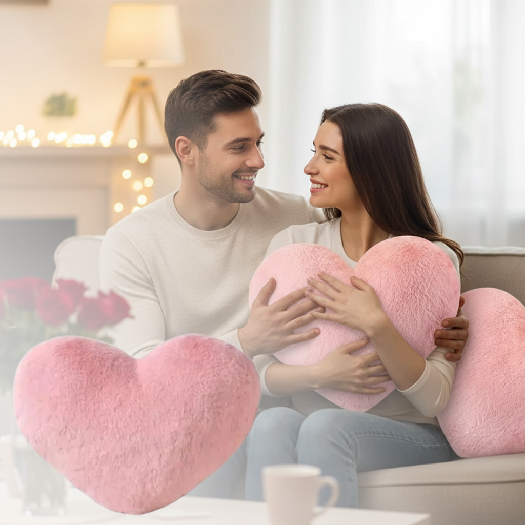 Pink Heart Shaped Pillow 30x40 - огляд і ціна Home Decor Aesthetic Pinterest