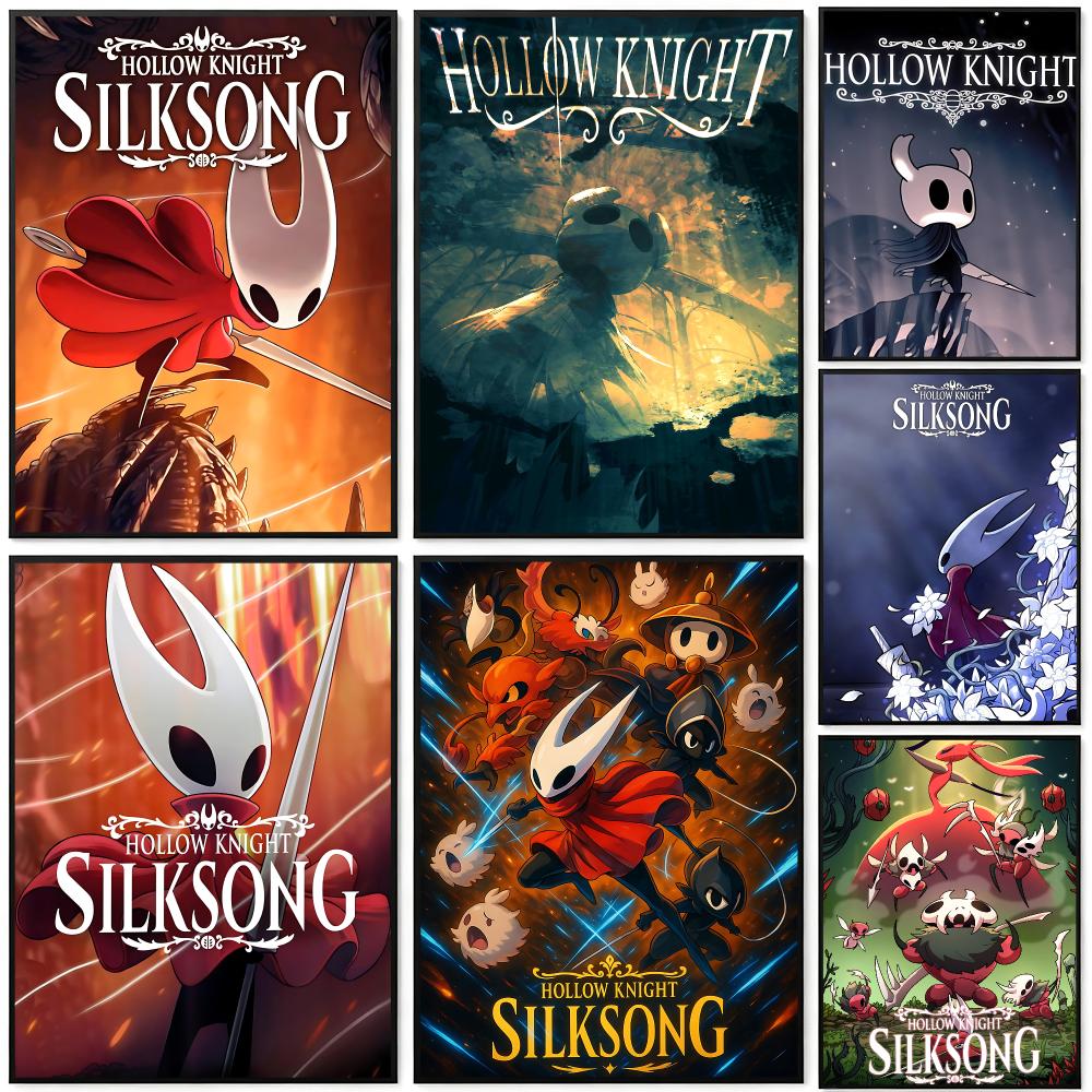 Game Hollow Knigh Poster Poste - огляд і ціна Home Decor Living Room Ideas