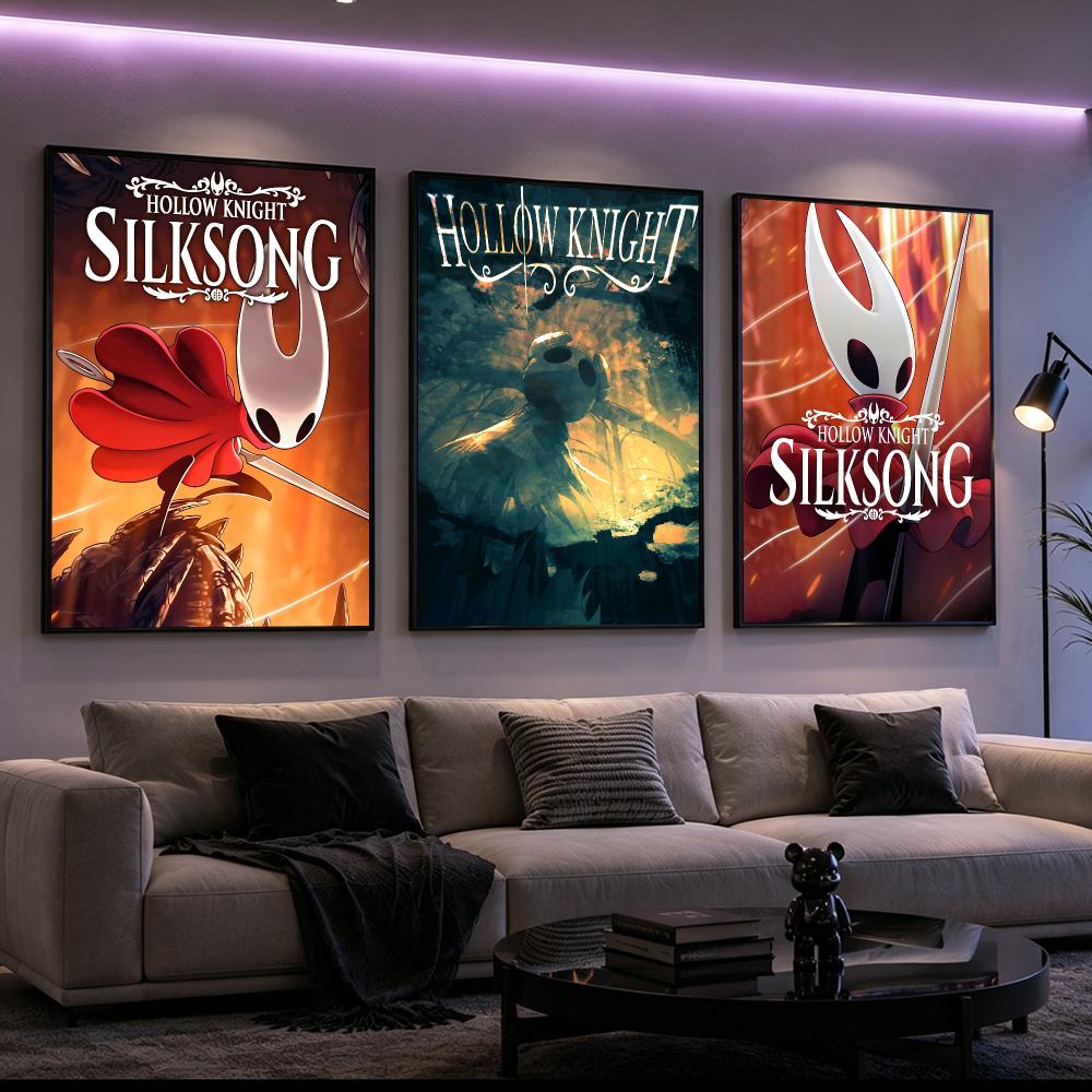 Game Hollow Knigh Poster Poste - огляд і ціна Home Decor Living Room Ideas