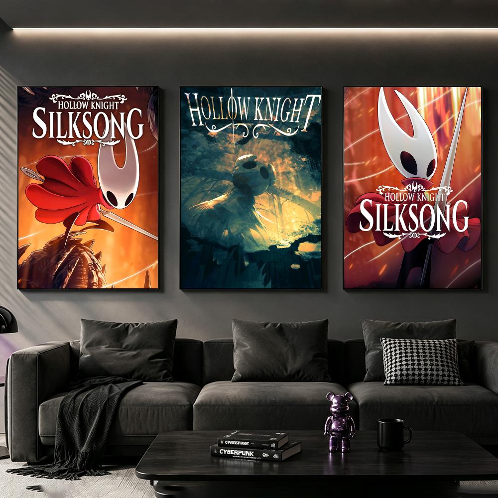 Game Hollow Knigh Poster Poste - огляд і ціна Home Decor Living Room Ideas