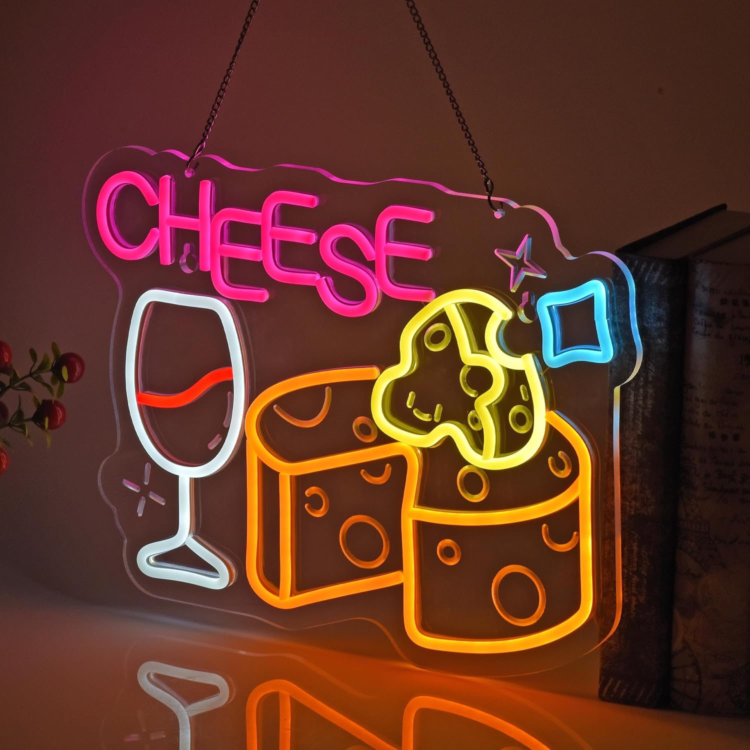 Cheese Neon Sign, Neon Lights  - огляд і ціна Home Decor Retail Stores