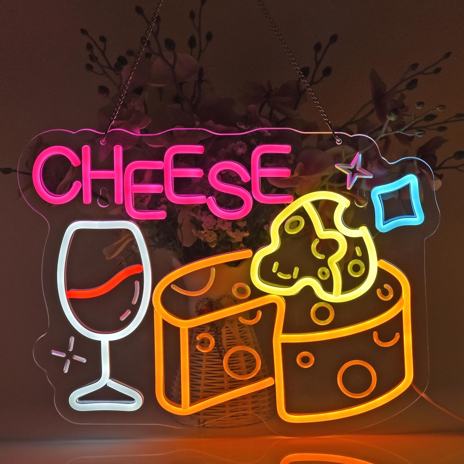 Cheese Neon Sign, Neon Lights  - огляд і ціна Home Decor Retail Stores