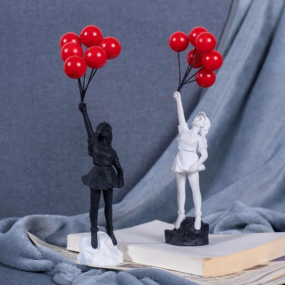 Resin Banksy Figurines for Int - огляд і ціна Home Decor On Sale