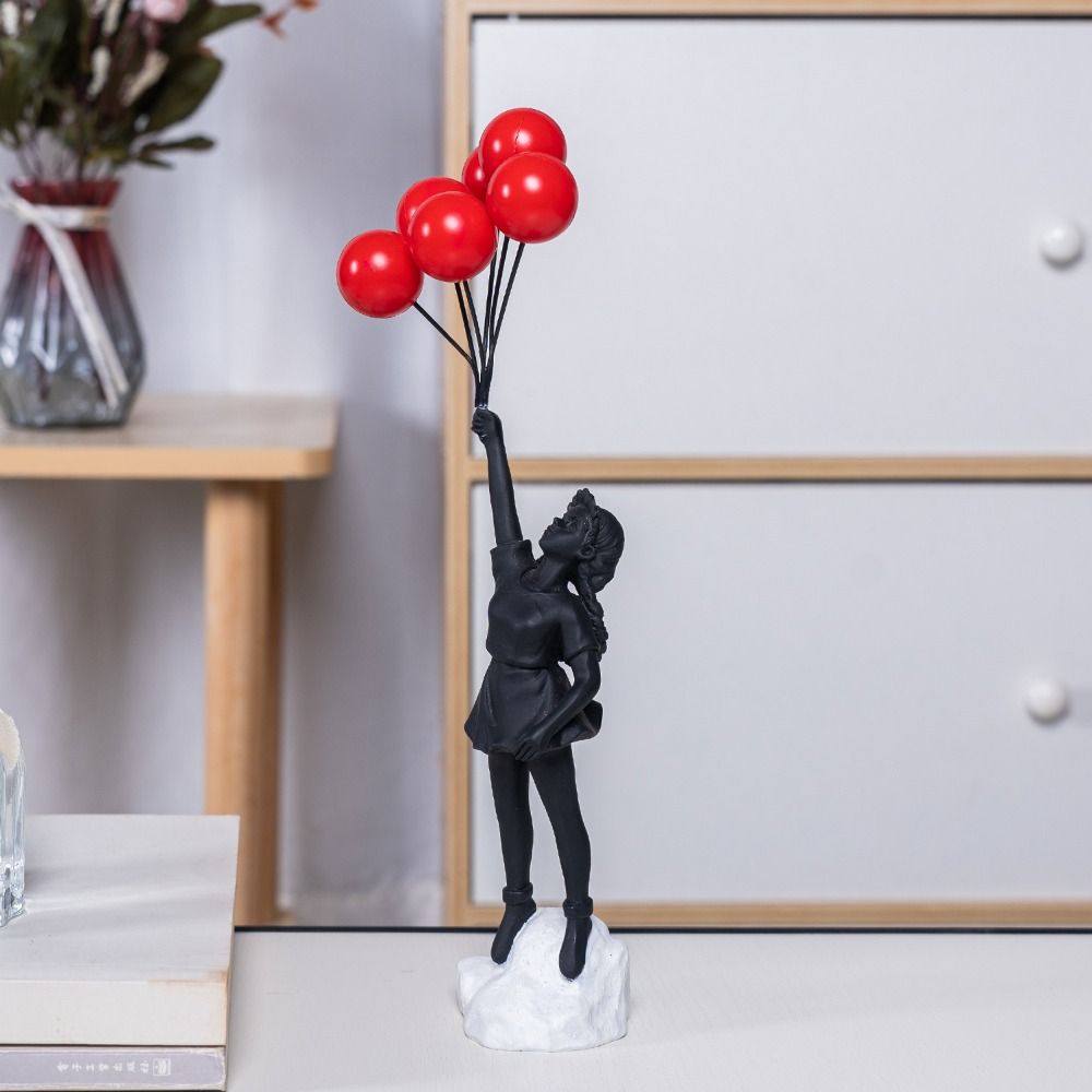 Resin Banksy Figurines for Int - огляд і ціна Home Decor On Sale