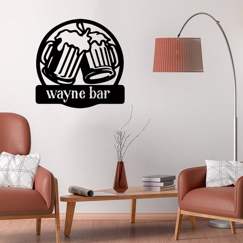 1PC NEW Beer Customizable Text - огляд і ціна Home Decor Wall Tiles