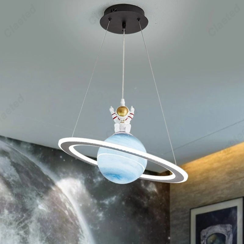 Glass Planet Pendant Lamp for  - огляд і ціна Hanging Moon Lamp