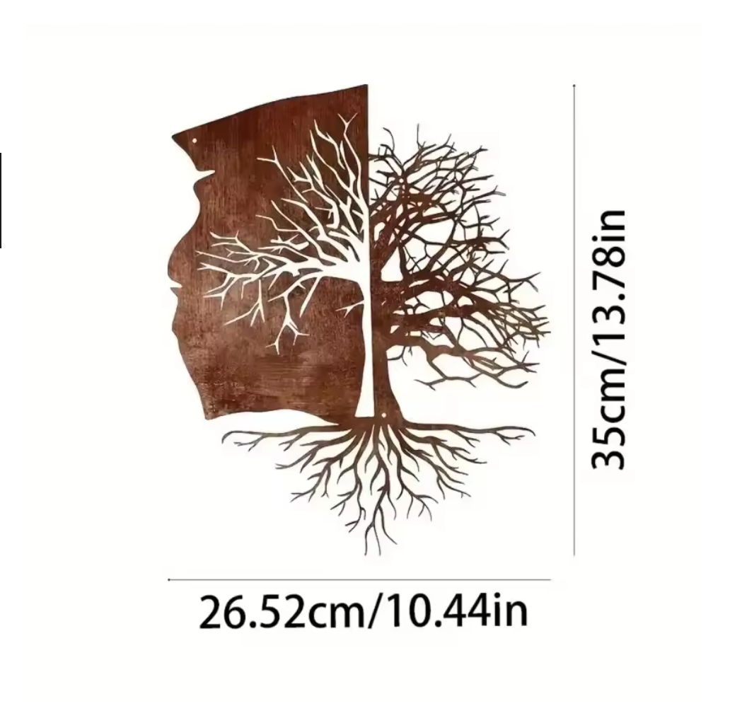 1Pc Rust Metal Tree of Life Wa - огляд і ціна Review Home Decor