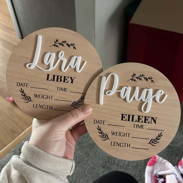 1Pc Custom Baby Announcement S - огляд і ціна Home Decor Pinterest
