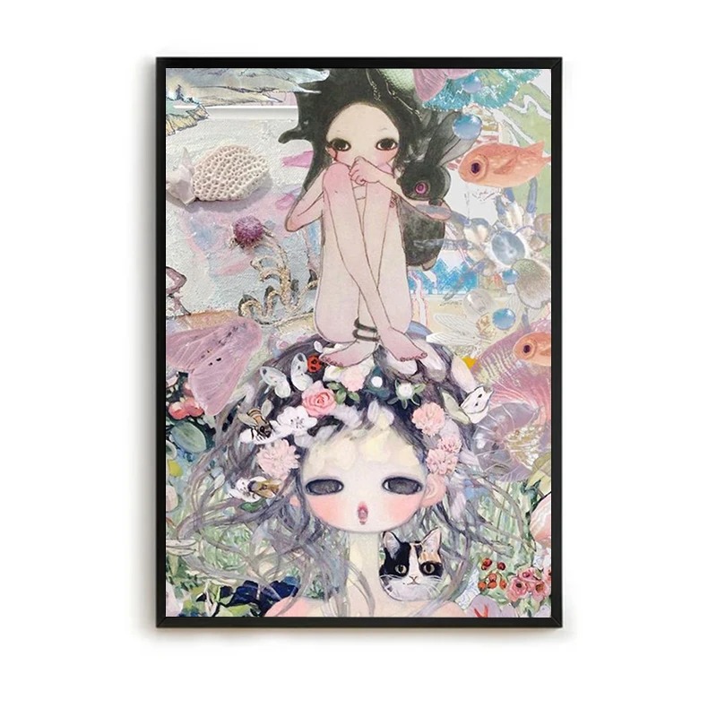 Aya Takano Decorative Prints W - огляд і ціна Home Decor Aesthetic Pinterest