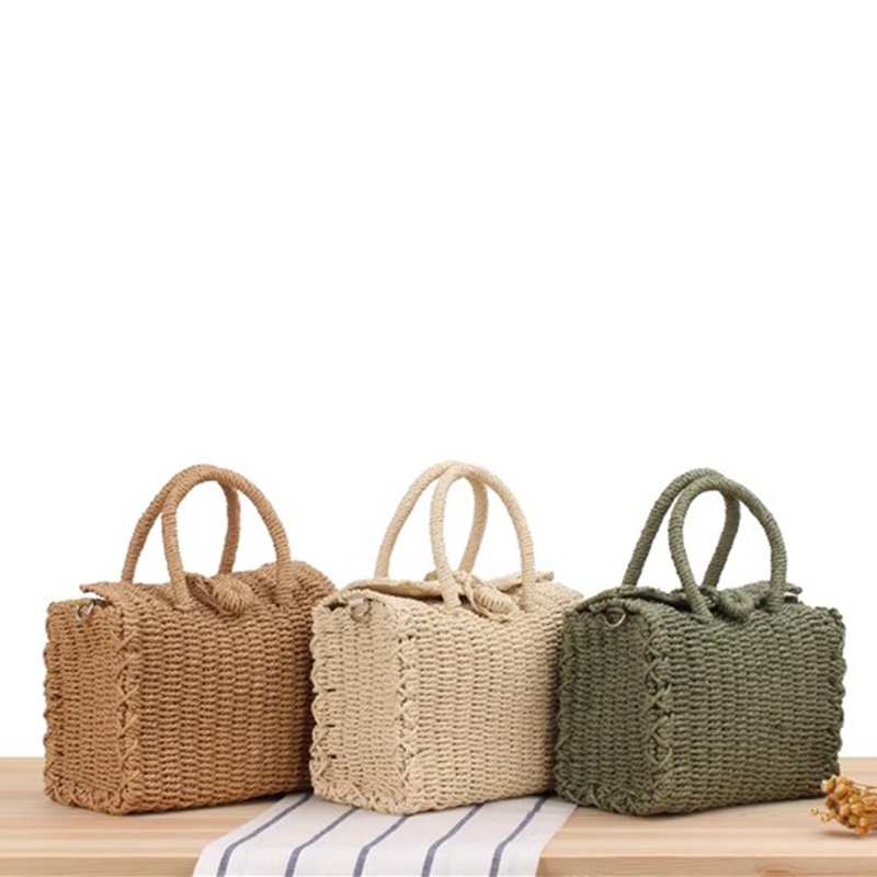 Summer Straw Beach Bag Handmad - огляд і ціна Home Decor Rattan