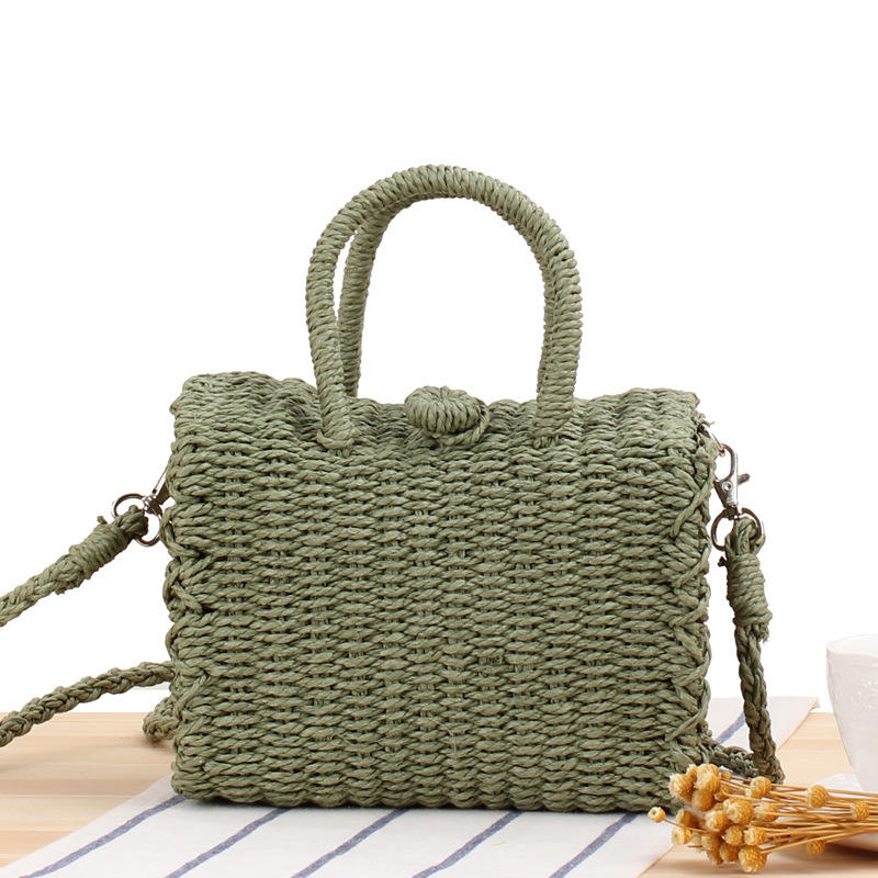 Summer Straw Beach Bag Handmad - огляд і ціна Home Decor Rattan