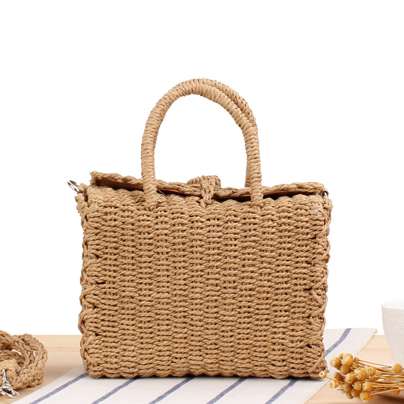 Summer Straw Beach Bag Handmad - огляд і ціна Home Decor Rattan