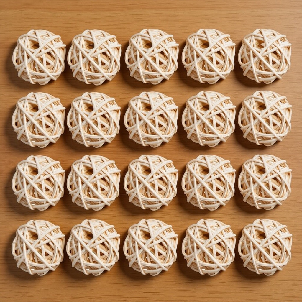 20Pcs Aromatherapy Rattan Ball - огляд і ціна Home Decor Rattan