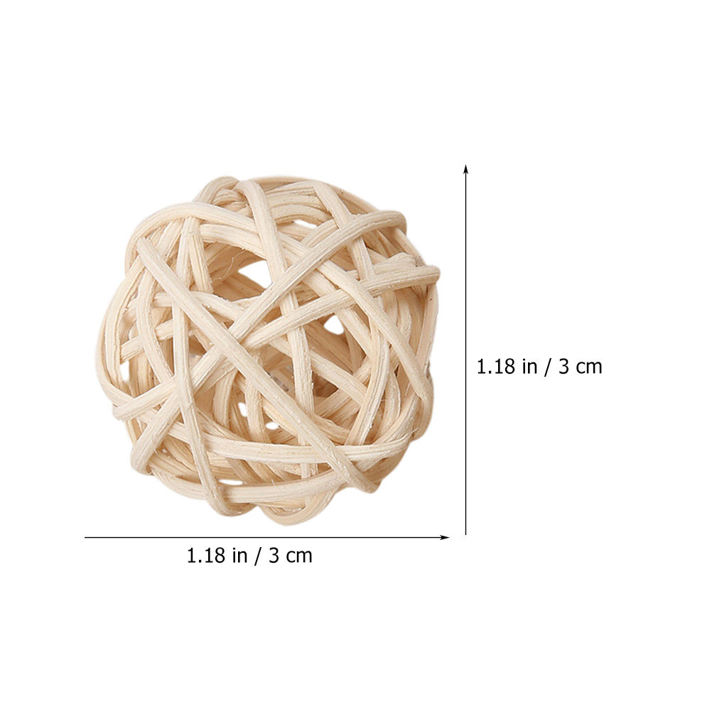 20Pcs Aromatherapy Rattan Ball - огляд і ціна Home Decor Rattan