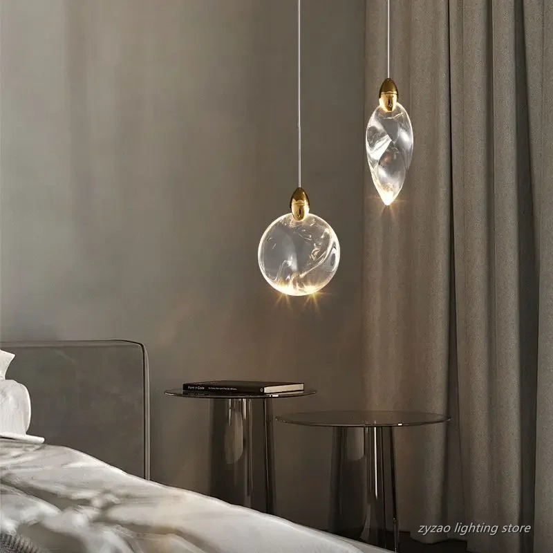 Bedroom Creative Crystal Penda - огляд і ціна Hanging Moon Lamp