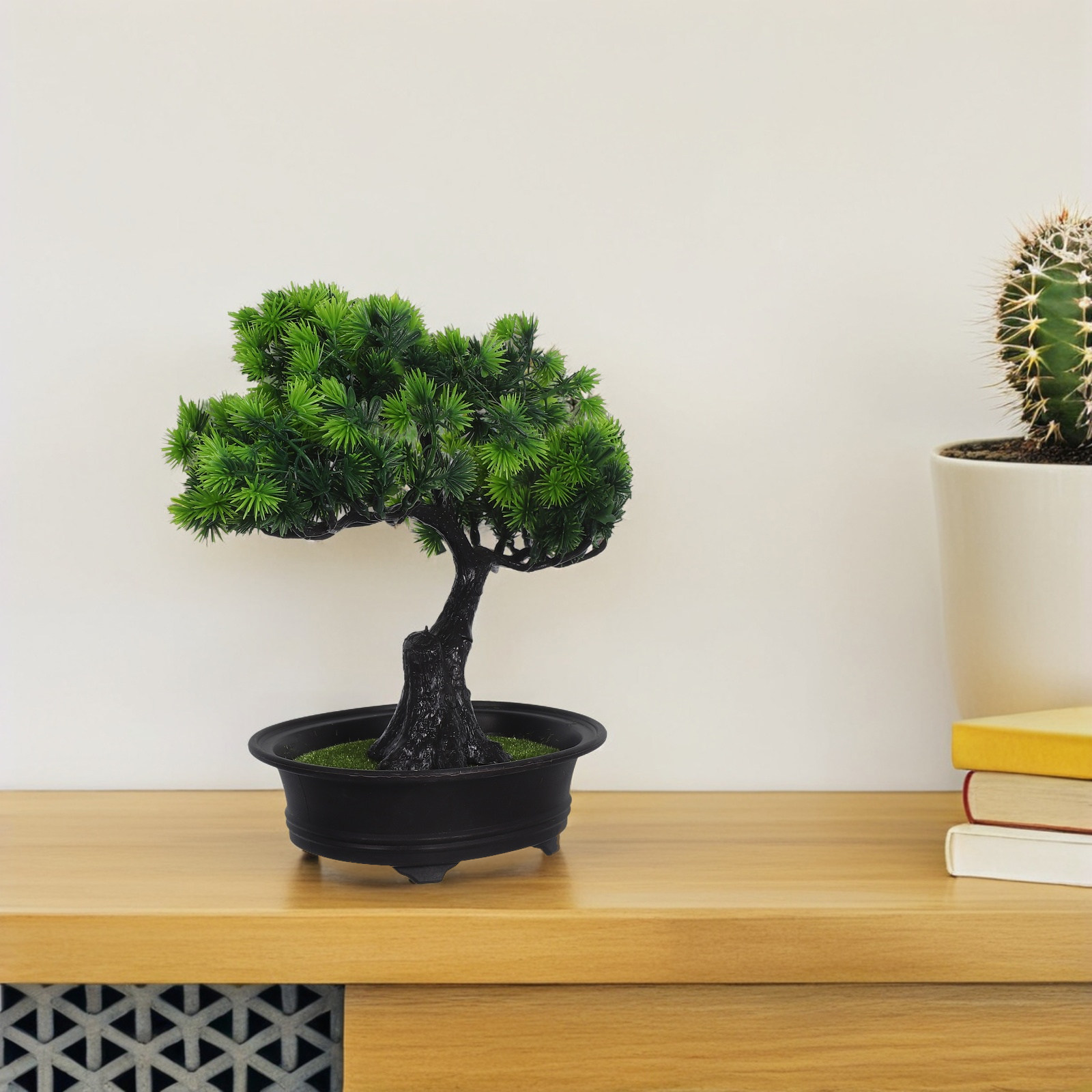 Fake Bonsai Tree Artificial Gr - огляд і ціна Home Decor Zen Style