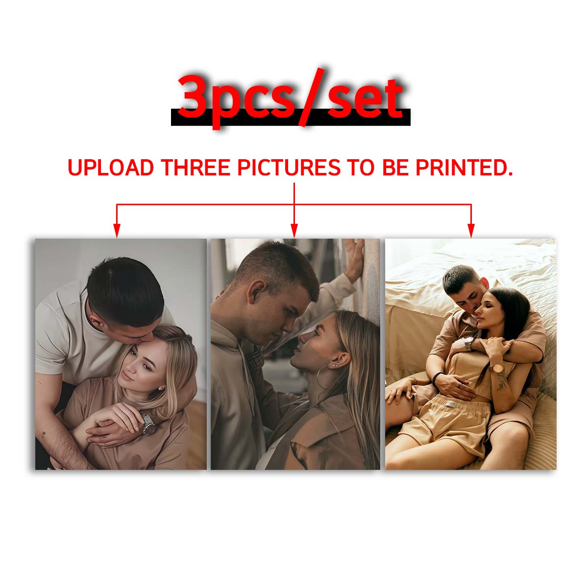 Triptych - 2D custom photo woo - огляд і ціна Canvas Painting