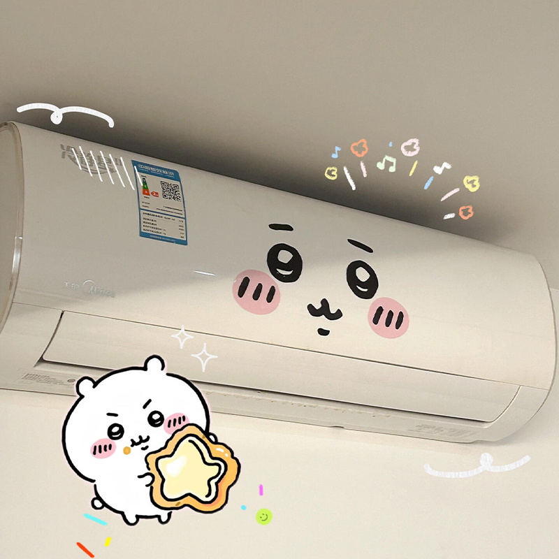 jiyi emoticon sticker air cond - огляд і ціна Home Decor Sticker