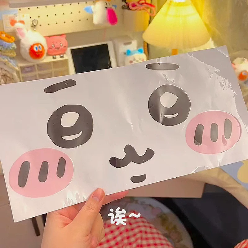 jiyi emoticon sticker air cond - огляд і ціна Home Decor Sticker