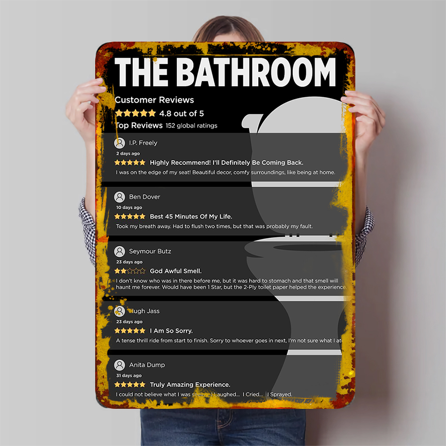 Funny Bathroom Customer Review - огляд і ціна Review Home Decor