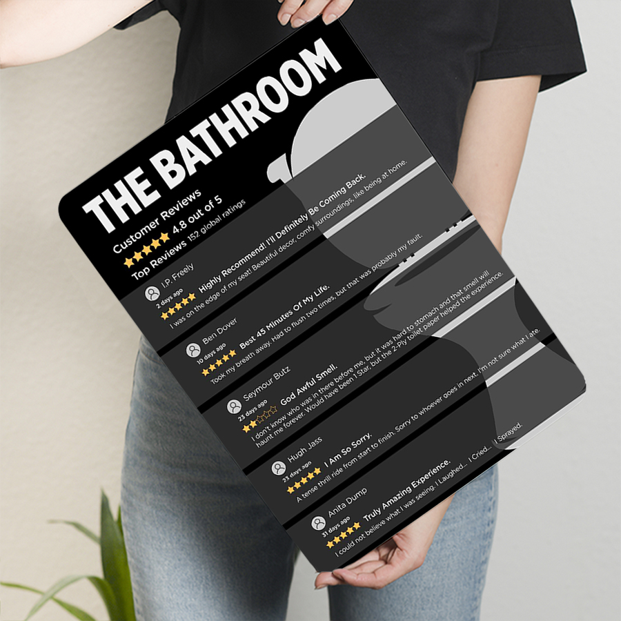Funny Bathroom Customer Review - огляд і ціна Review Home Decor