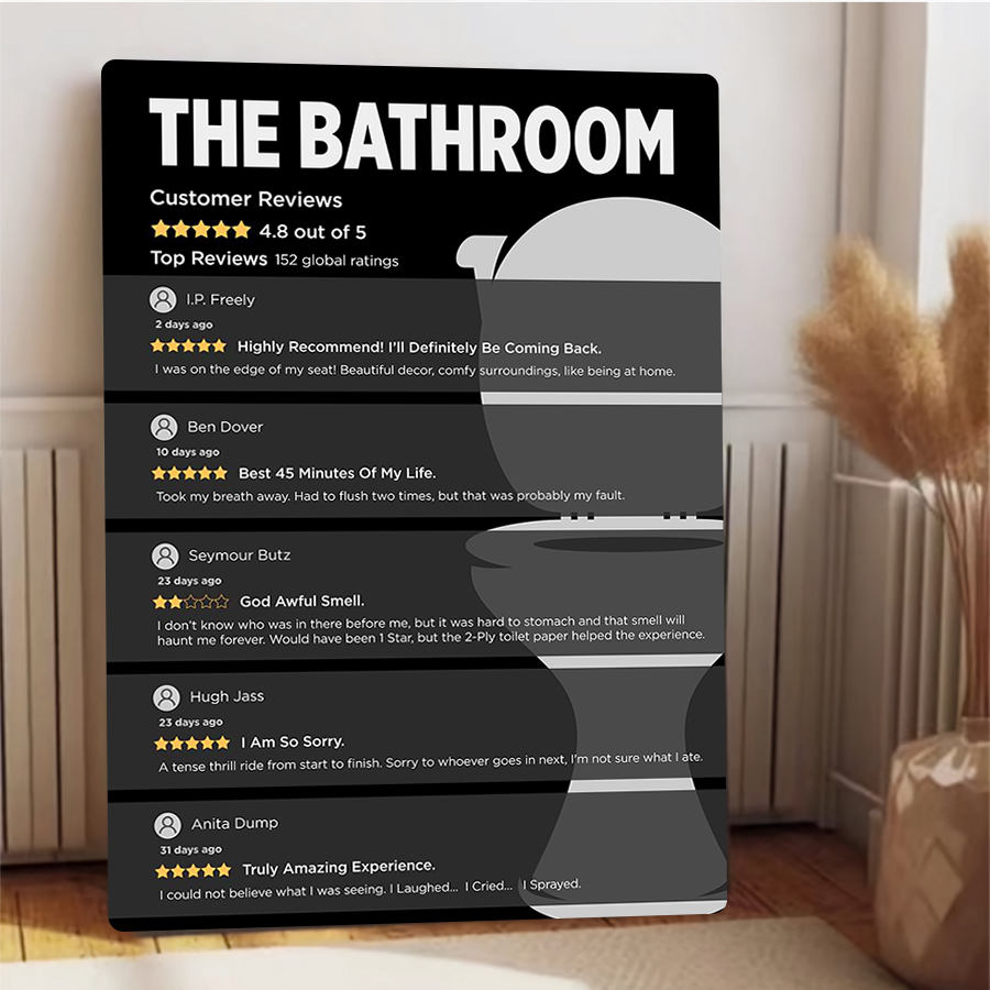 Funny Bathroom Customer Review - огляд і ціна Review Home Decor