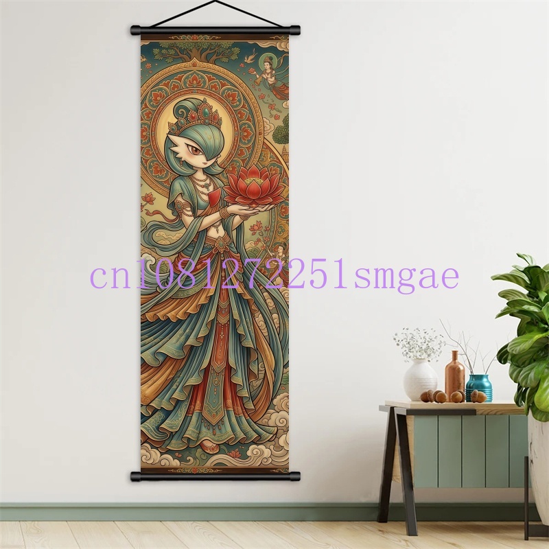 Pokemon Anime Poster Scroll Pa - огляд і ціна Canvas Painting