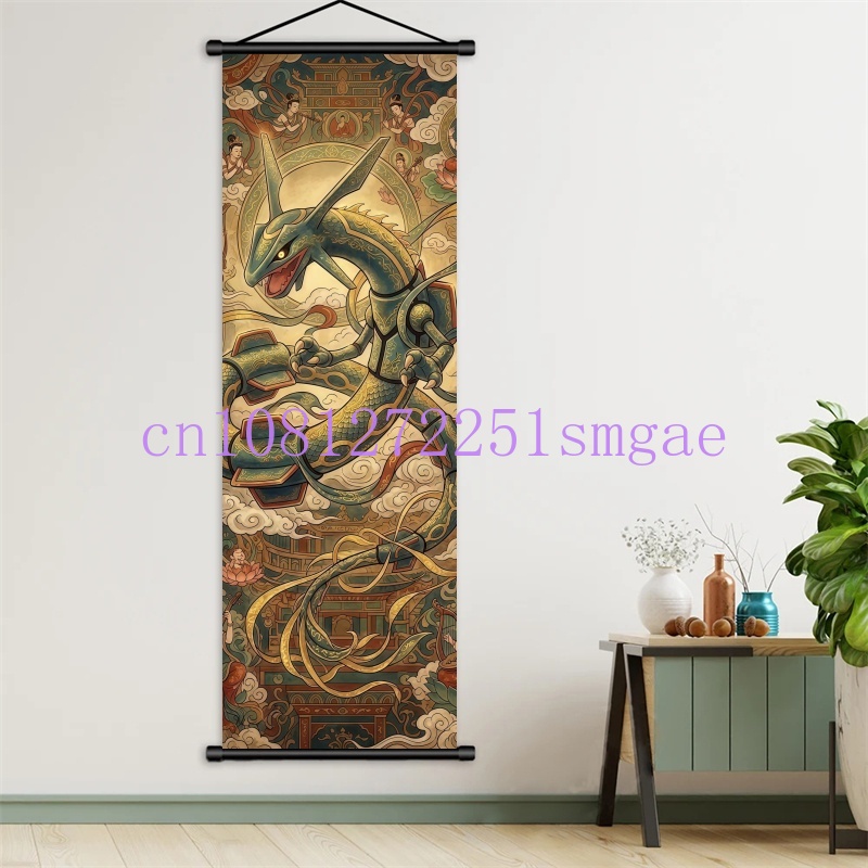 Pokemon Anime Poster Scroll Pa - огляд і ціна Canvas Painting