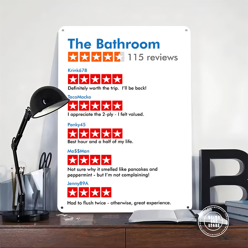 THE BATHROOM Funny Reviews Pri - огляд і ціна Review Home Decor
