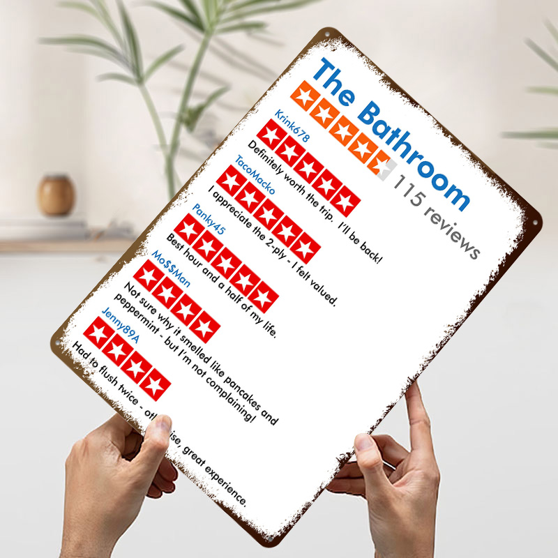 THE BATHROOM Funny Reviews Pri - огляд і ціна Review Home Decor