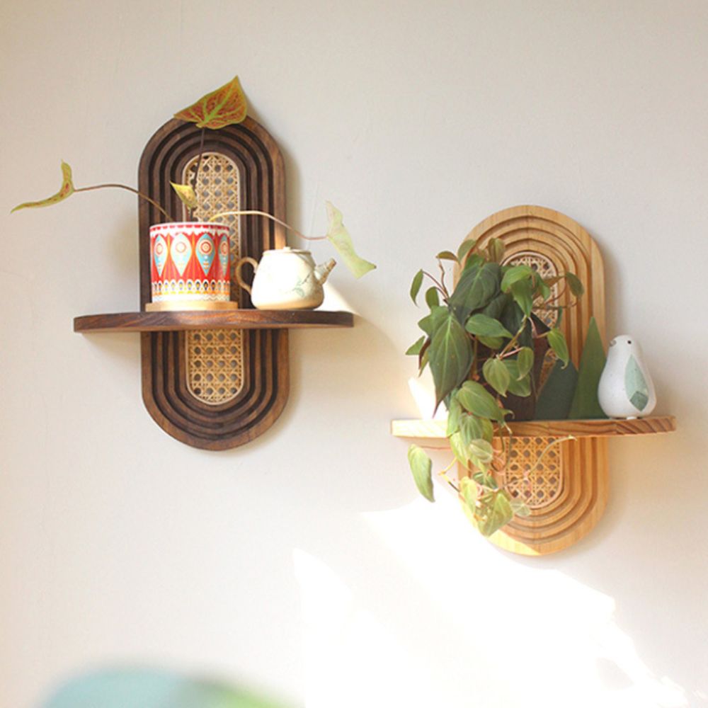 New Handmade Rattan Flower She - огляд і ціна Home Decor Rattan