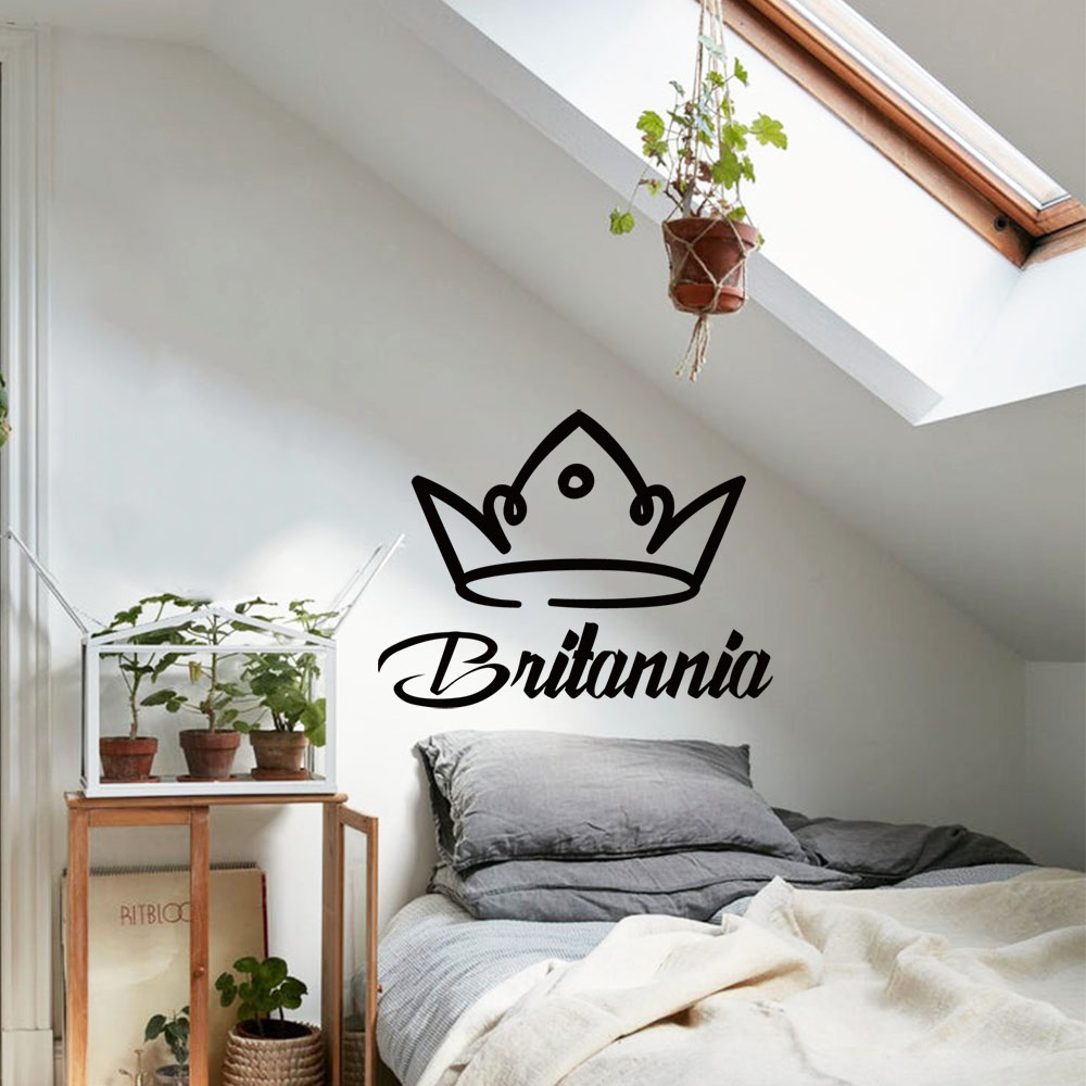 1PC Romantic Crown Customizabl - огляд і ціна Home Decor Wall Tiles