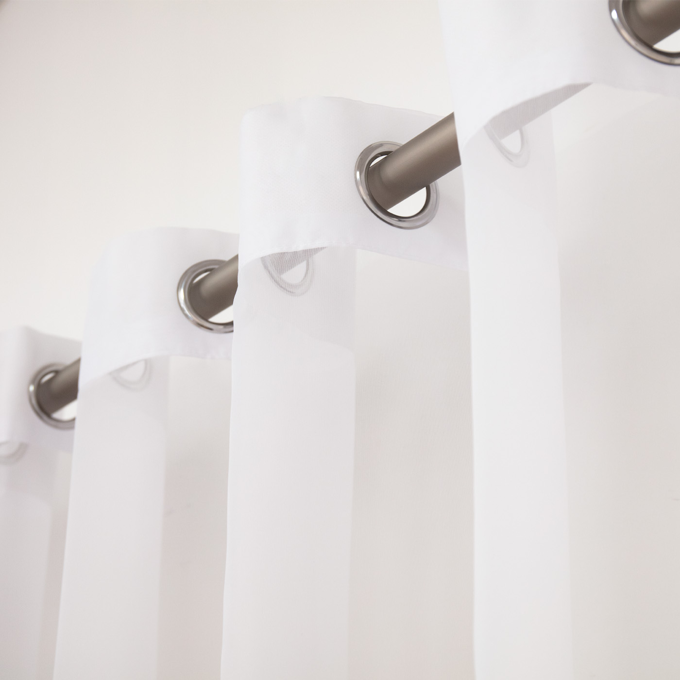 1PC White Sheer Curtain, Gromm - огляд і ціна Home Decor Pt